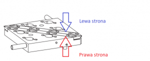 Nóż do batów prawy dół URBAN AKS 61xx / AKS 66xx